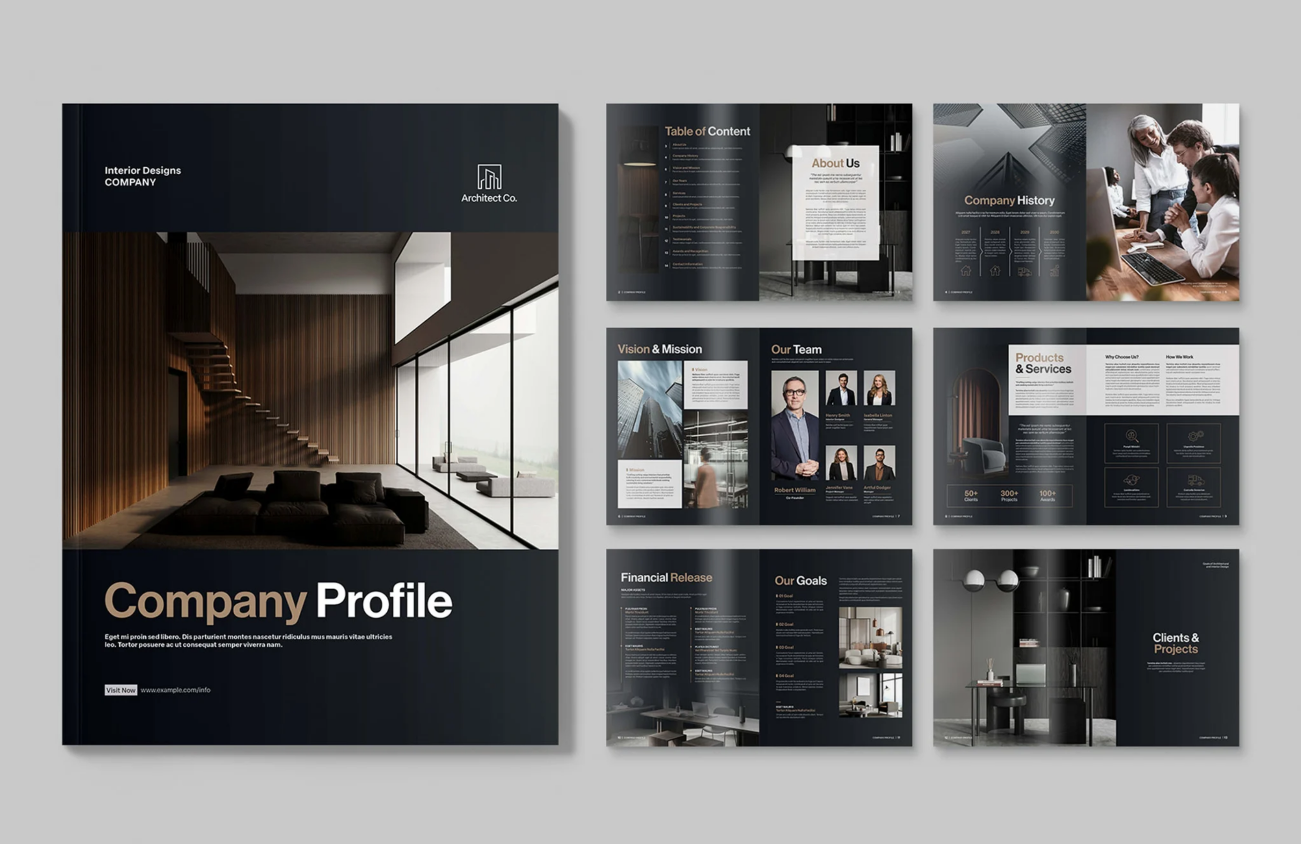 Desain Brosur / Company Profile Cetak yang Profesional & Informatif - Image 3