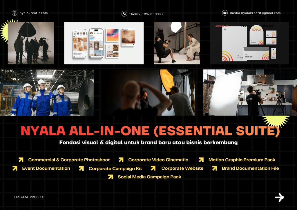 NYALA ALL-IN-ONE (ENTERPRISE SUITE) - Solusi paling premium untuk corporate & kampanye besar