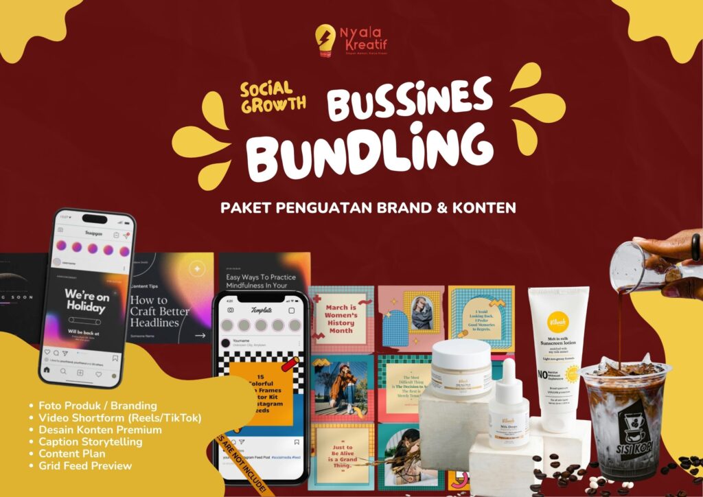 Business Bundle — Paket Penguatan Brand & Konten