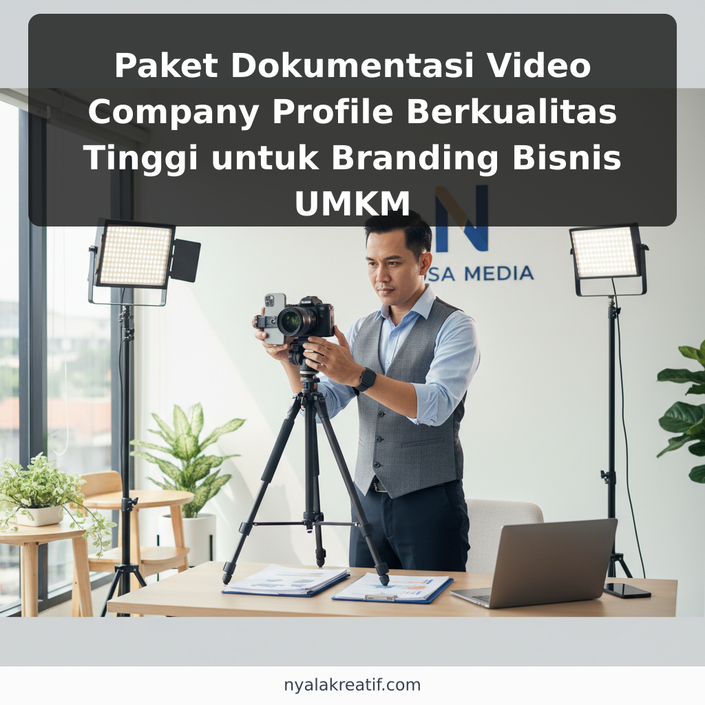 Paket Dokumentasi Video Company Profile Berkualitas Tinggi untuk Branding Bisnis UMKM