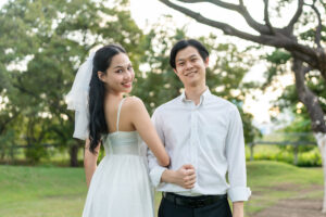 prewedding outdoor